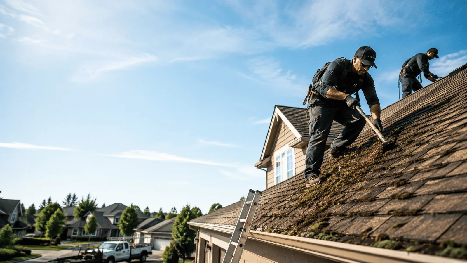 Roof Moss Removal in Rush, NY near me